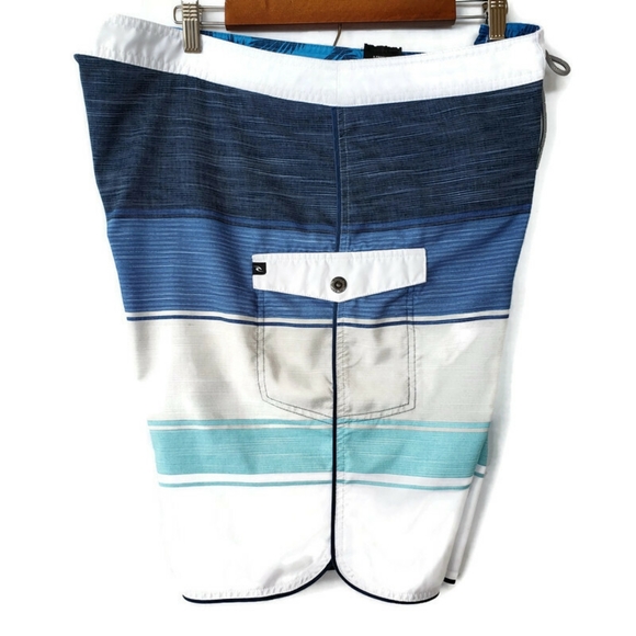 Rip Curl Blue/White Board Shorts Size:40 - Picture 5 of 6